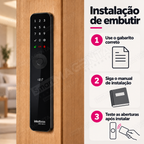 Fechadura Digital Intelbras MFR7001 V: instalacao