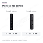 Fechadura Digital Intelbras MFR7001 V: medidas