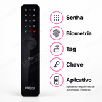 Fechadura Digital Intelbras MFR7001 V: formas de abertura