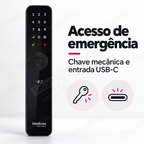 Fechadura Digital Intelbras MFR7001 V: emergência