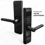 Fechadura Digital JWCOM FD517 com Biometria, Senha e Cartão NFC: tag