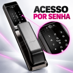 Fechadura Digital JWCOM  Reconhecimento Facial Wi-Fi com App Tuya, Biometria e Cartão: senha
