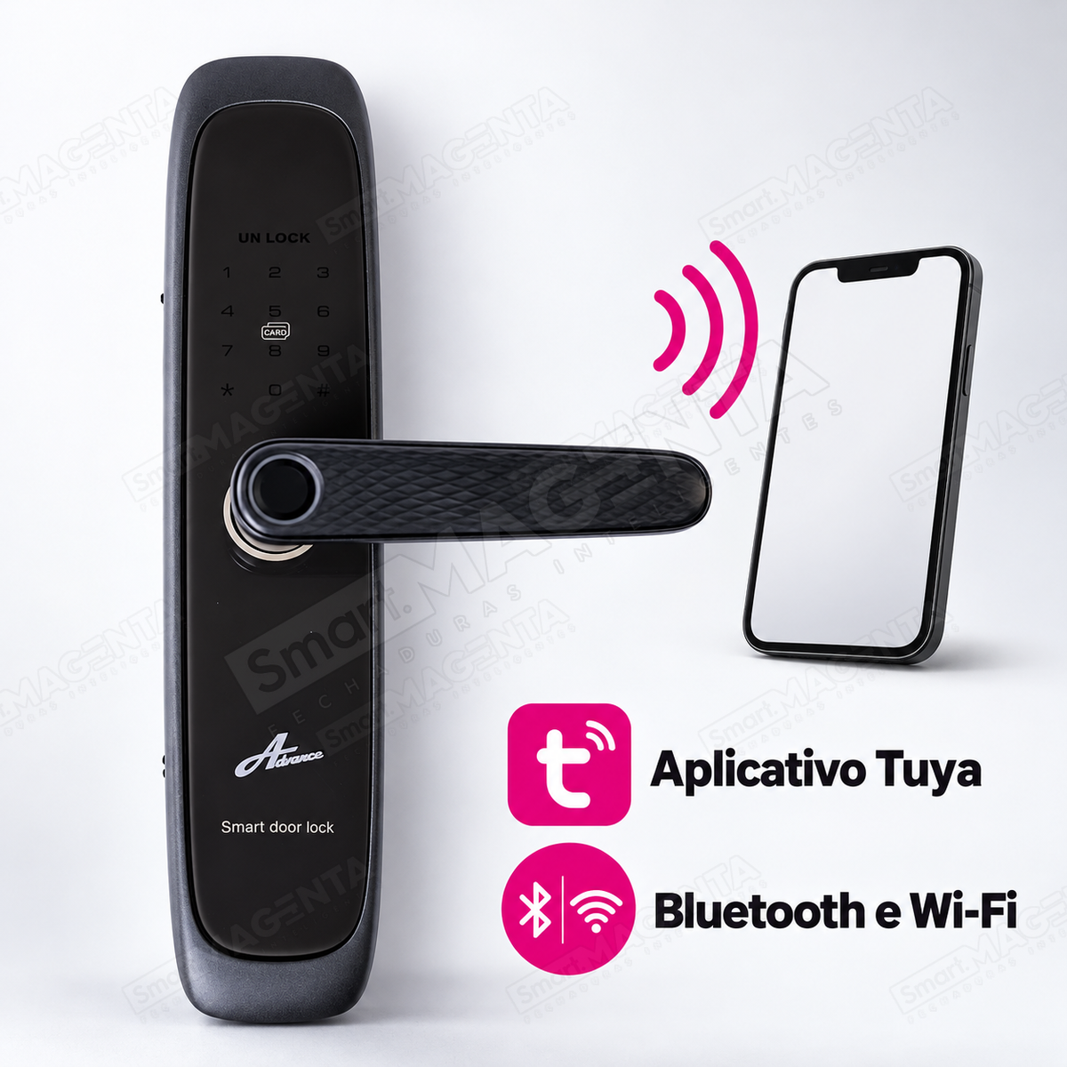 Fechadura Digital Advance 7500: controle pelo celular