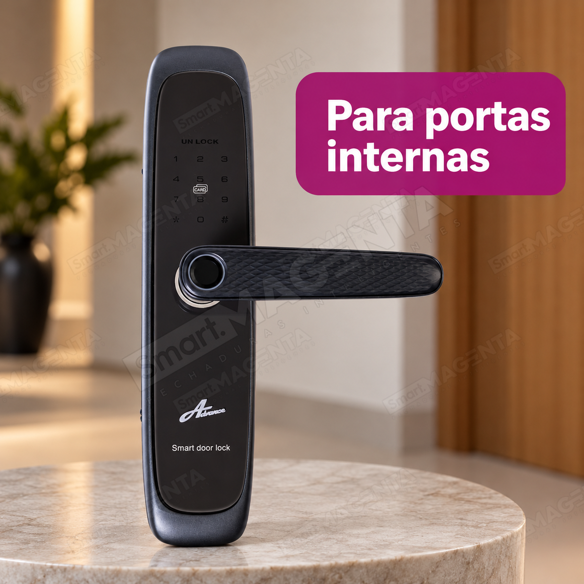 Fechadura Digital Advance 7500: uso interno