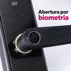 Fechadura Digital Advance 7500: detalhe do leitor