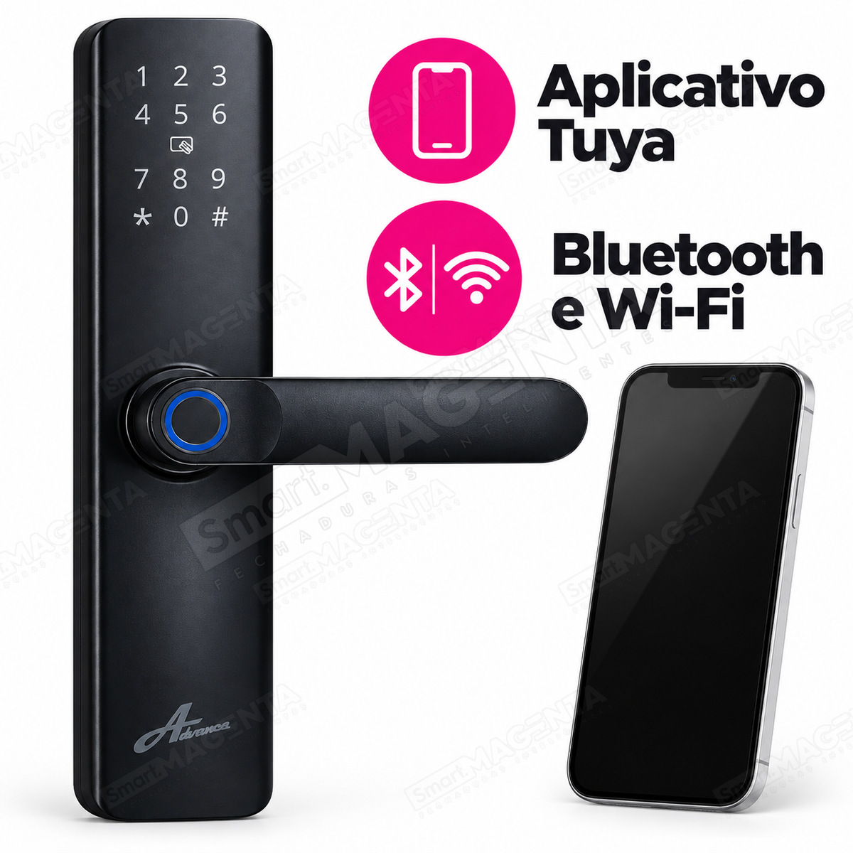 Fechadura Digital Advance 7300: controle pelo celular