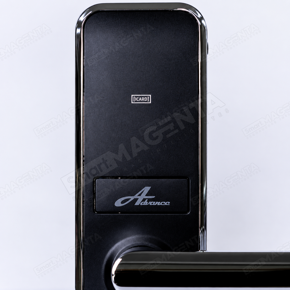 Fechadura Digital Advance 5100: detalhe da area de cartao
