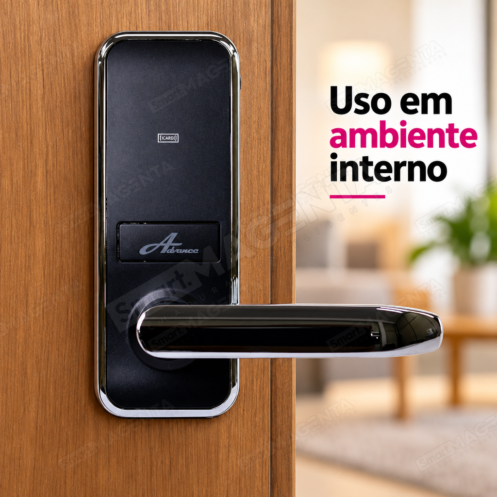 Fechadura Digital Advance 5100: uso em ambiente interno