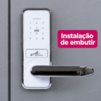Fechadura Digital Advance 5100: instalacao de embutir