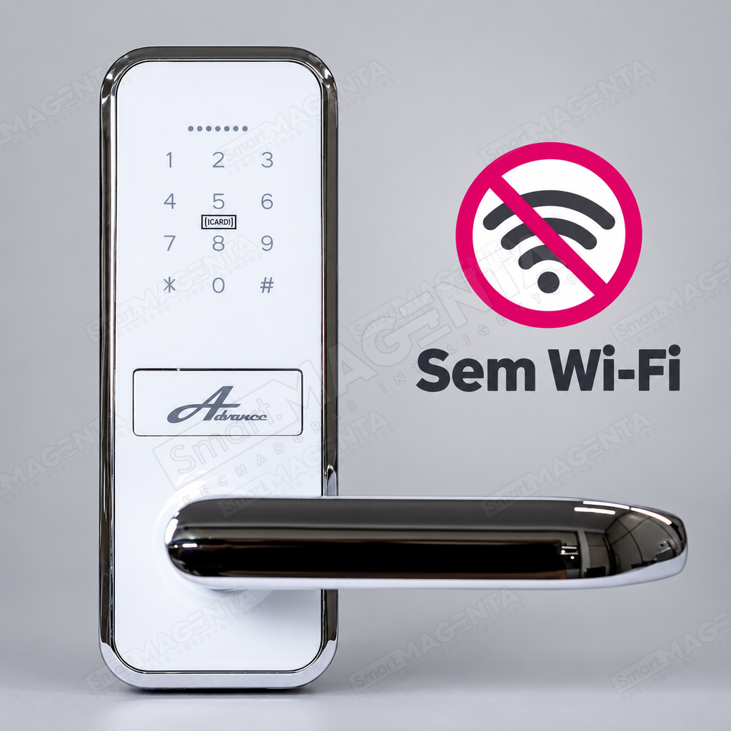 Fechadura Digital Advance 5100: sem wifi