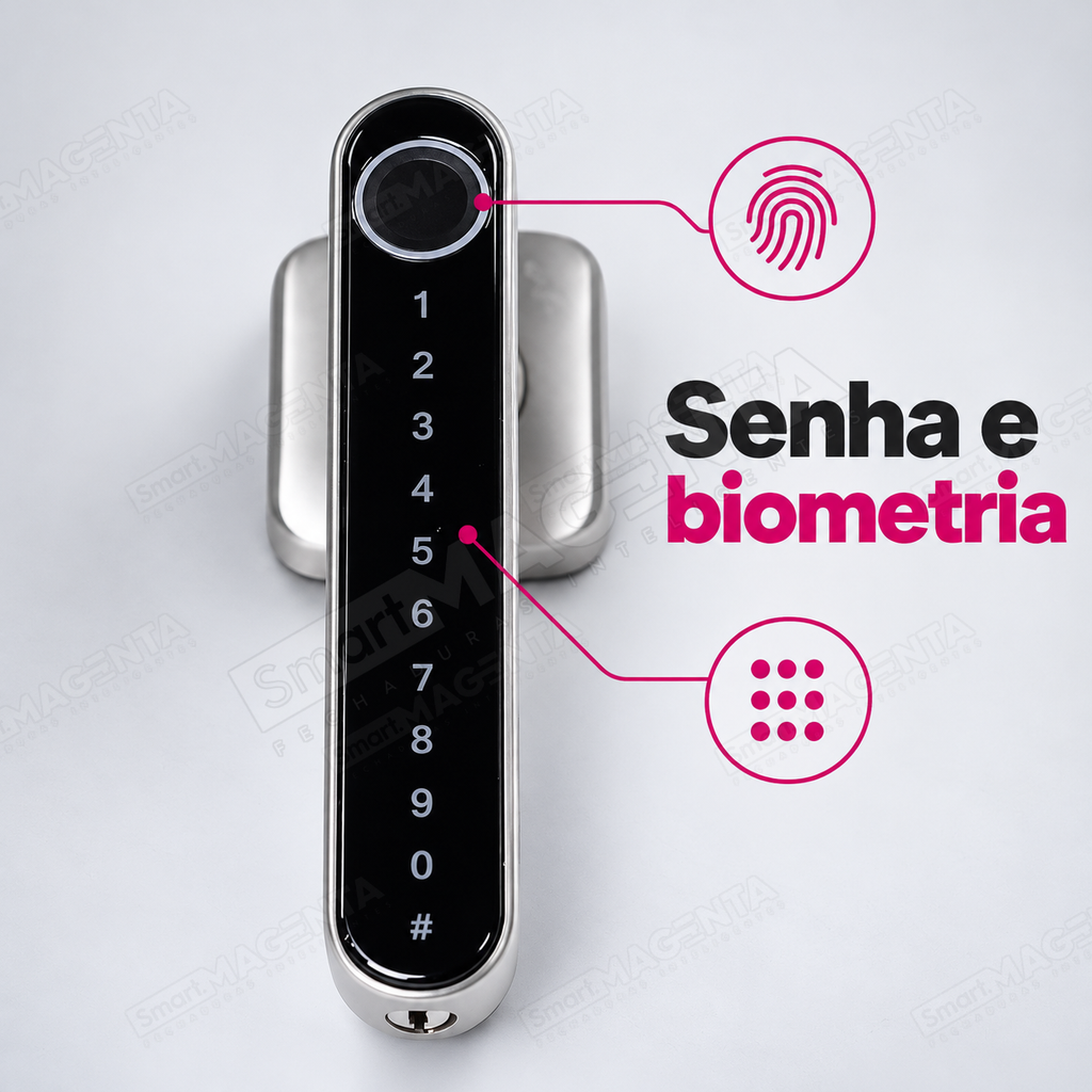 Fechadura Digital Advance 8200: formas de abertura