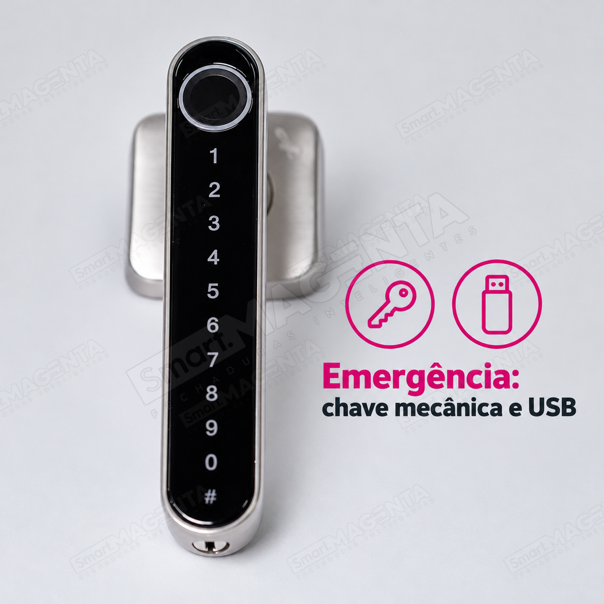 Fechadura Digital Advance 8200: emergência