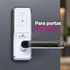 Fechadura Digital Advance 8500a: para portas de metal