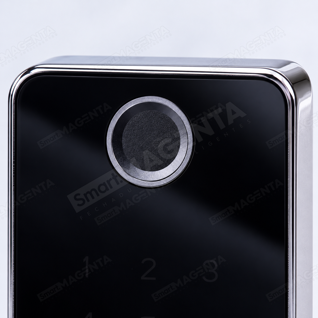 Fechadura Digital Advance 8600a: detalhe superior