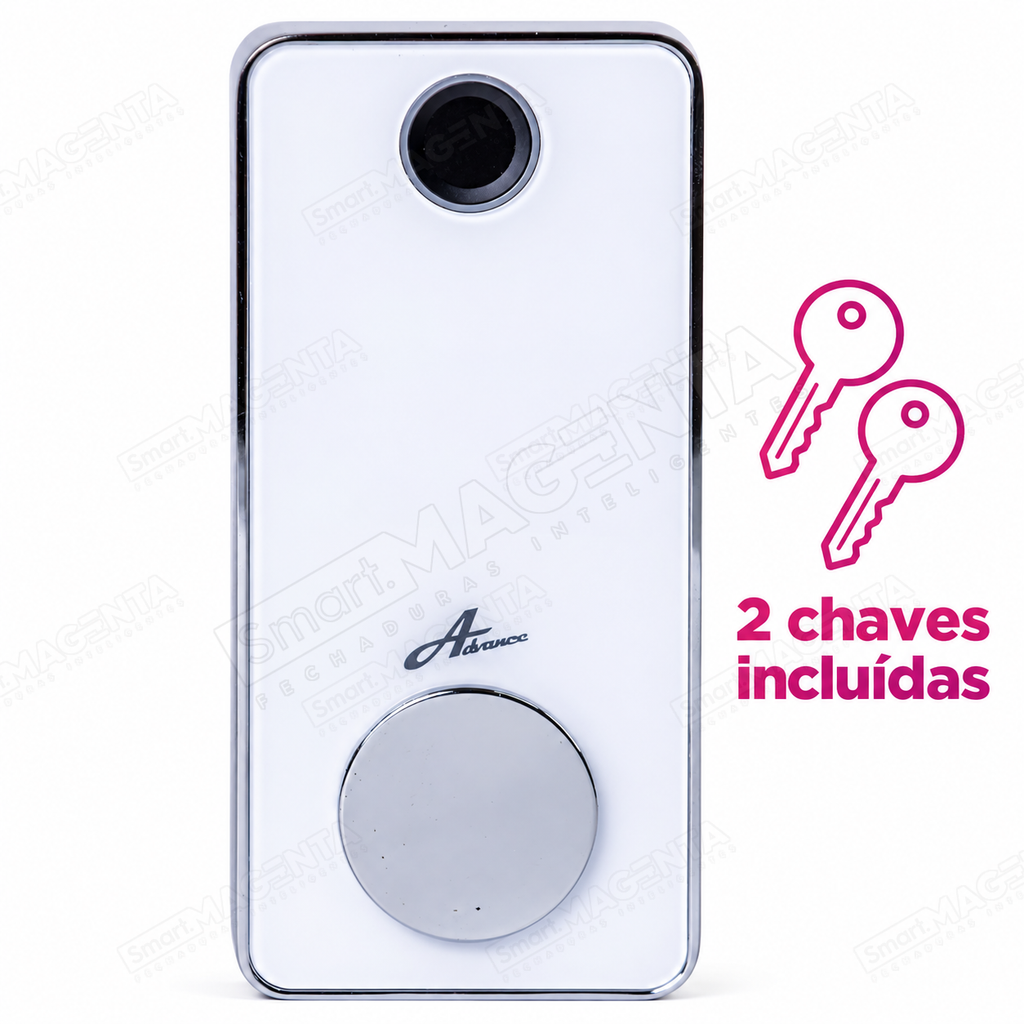 Fechadura Digital Advance 8600a: chaves incluidas