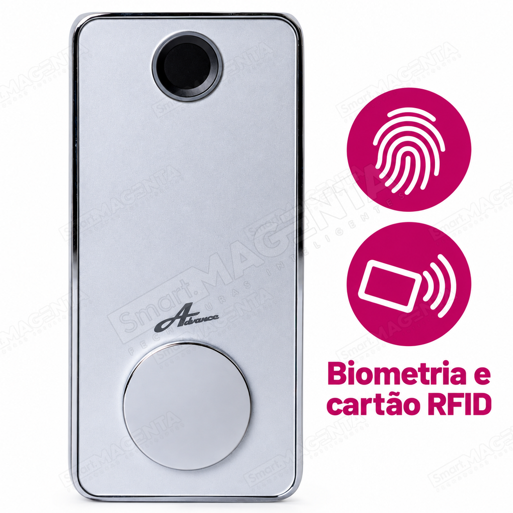Fechadura Digital Advance 8600a: formas de abertura