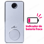 Fechadura Digital Advance 8600a: aviso de bateria fraca