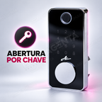 Fechadura Eletrônica Advance 8600A Preta TTlock Rolete com hub Wi-fi: chave
