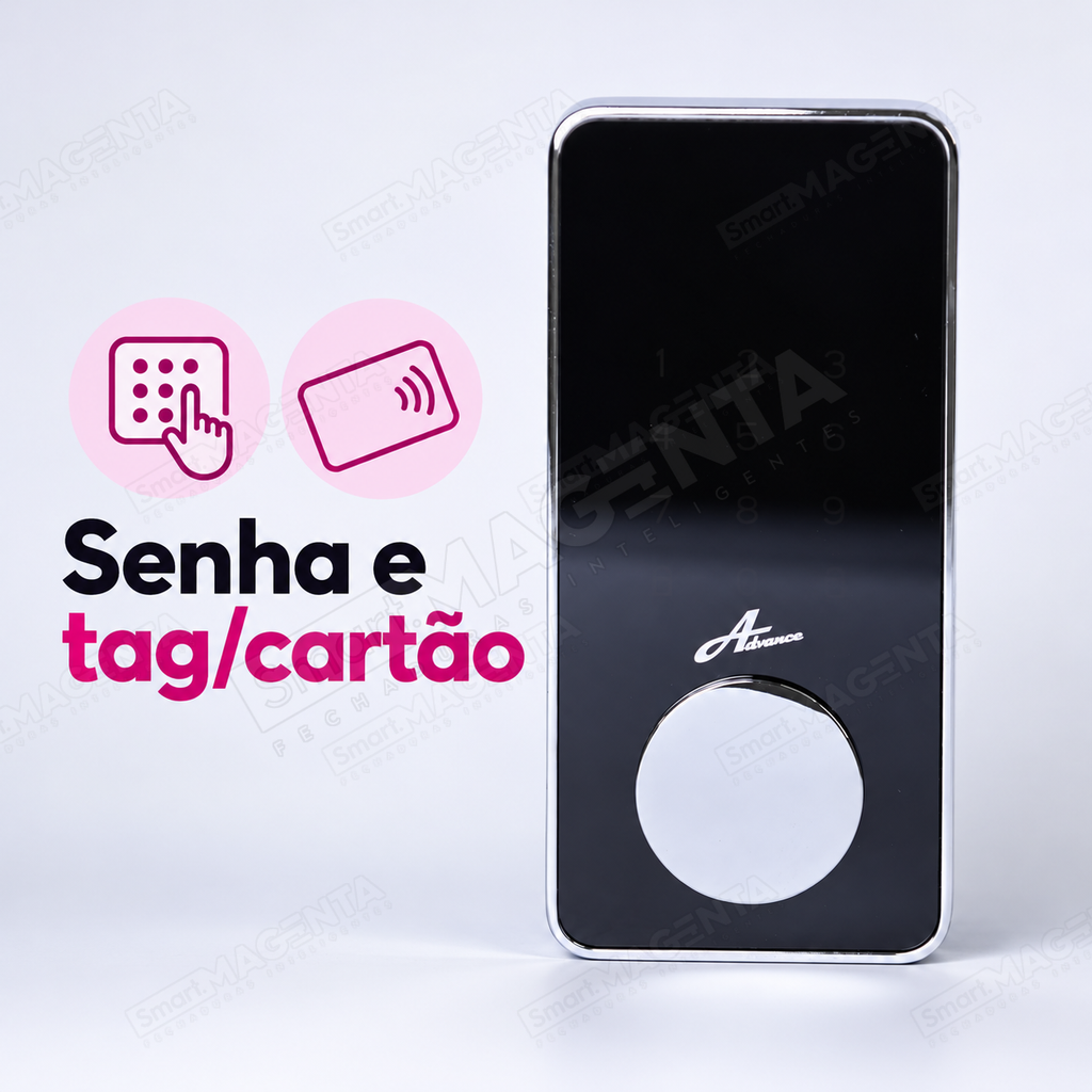 Fechadura Digital Advance 5200A: formas de abertura
