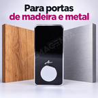 Fechadura Digital Advance 5200A: materiais da porta