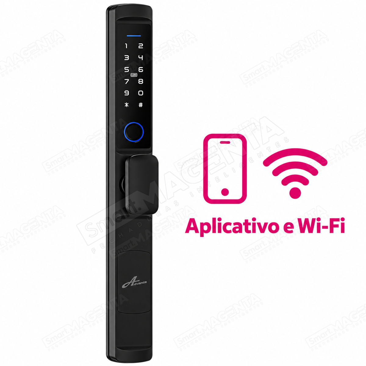 Fechadura Digital Advance 4100g: aplicativo e wifi