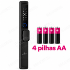 Fechadura Digital Advance 4100g: pilhas aa