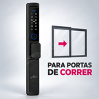 Fechadura Digital Advance 4100c: porta correr