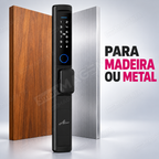 Fechadura Digital Advance 4100c: madeira metal