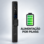Fechadura Digital Advance 4100c: pilhas