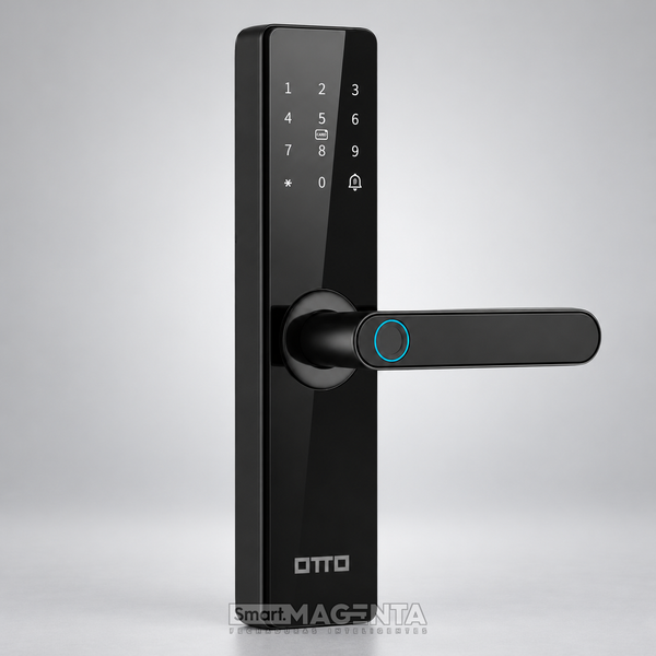 Fechadura Digital OTTO TU101 — Maçaneta com Biometria e App Tuya