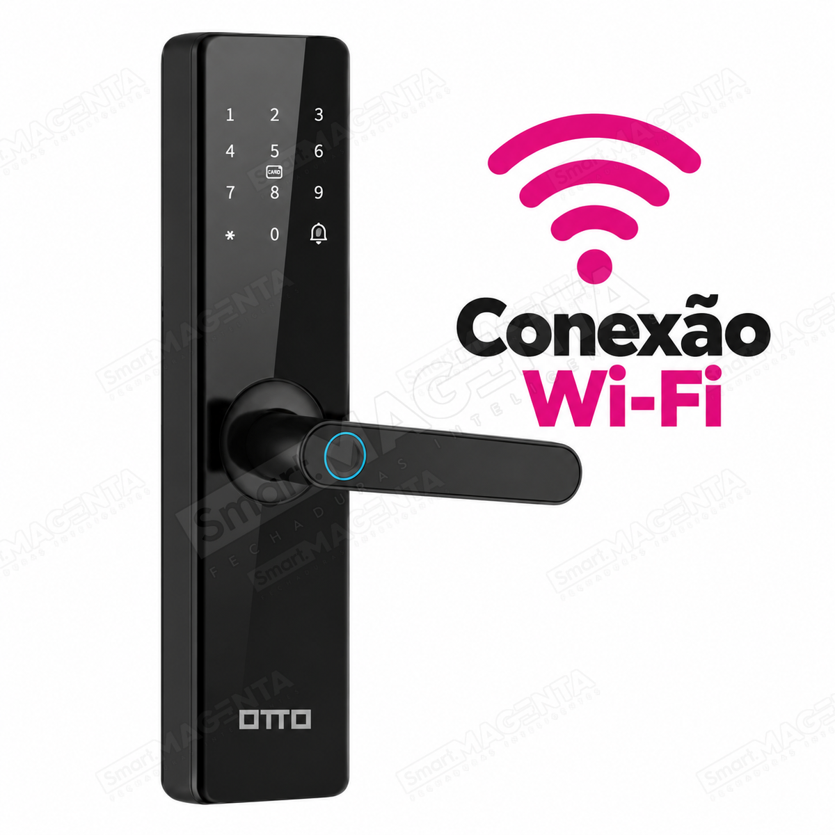Fechadura Digital OTTO TU101: conexao wifi