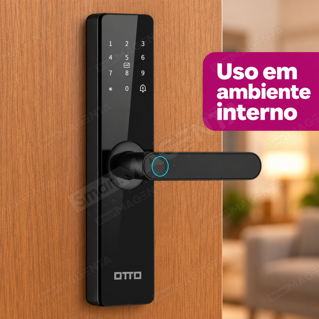 Fechadura Digital OTTO TU101: uso em ambiente interno