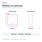 Gateway Hub TTlock G2 Wi-fi OTTO: medidas