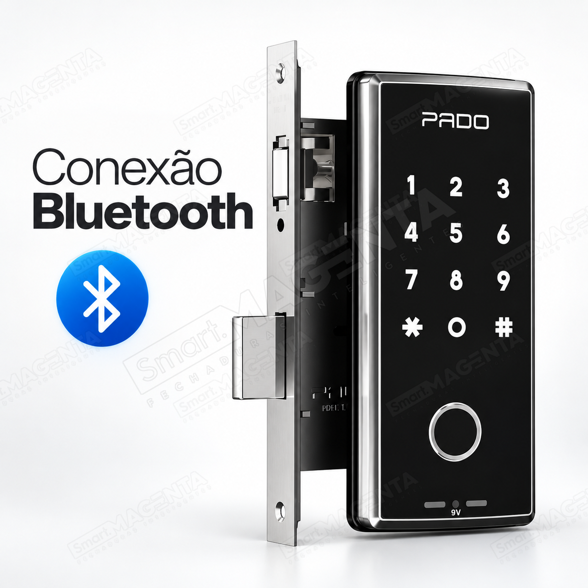 Fechadura Digital Pado FDE101rm Plus: bluetooth