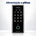 Fechadura Digital Pado FDE101rm Plus: pilhas