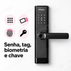 Fechadura Digital Pado FDE250: formas de abertura