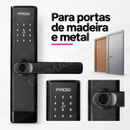 Fechadura Digital Pado FDE250: para madeira e metal
