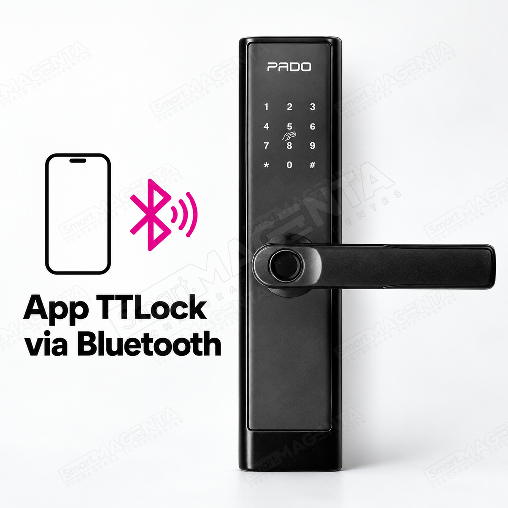 Fechadura Digital Pado FDE250: app e bluetooth