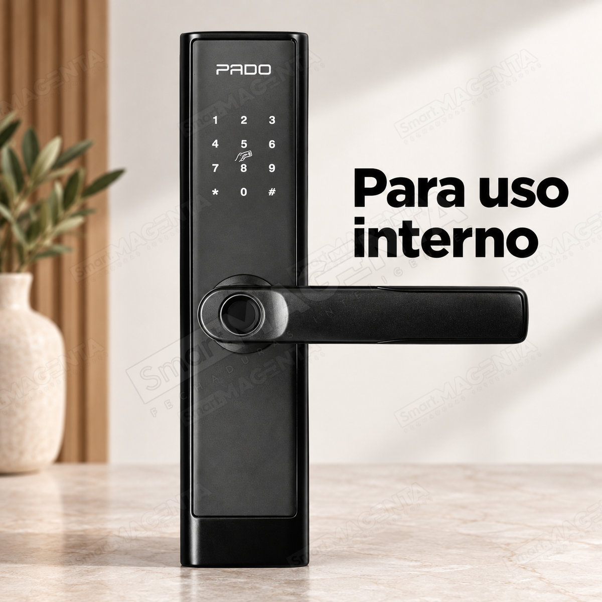Fechadura Digital Pado FDE250: uso interno
