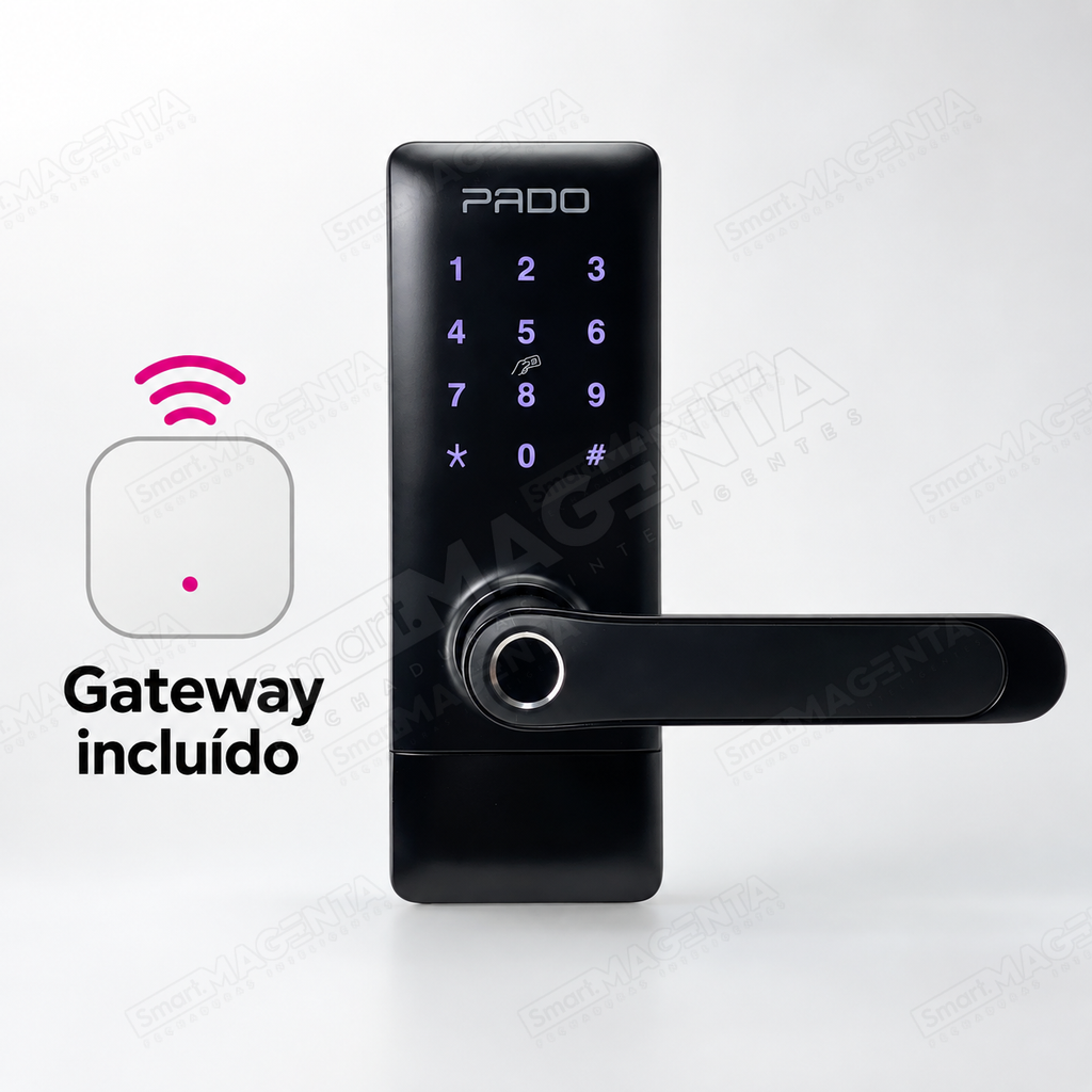 Fechadura Digital Pado FDE300w: gateway incluido