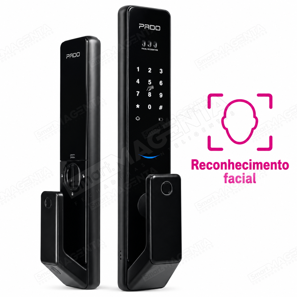 Fechadura Digital Pado FDE800 Vision: reconhecimento facial