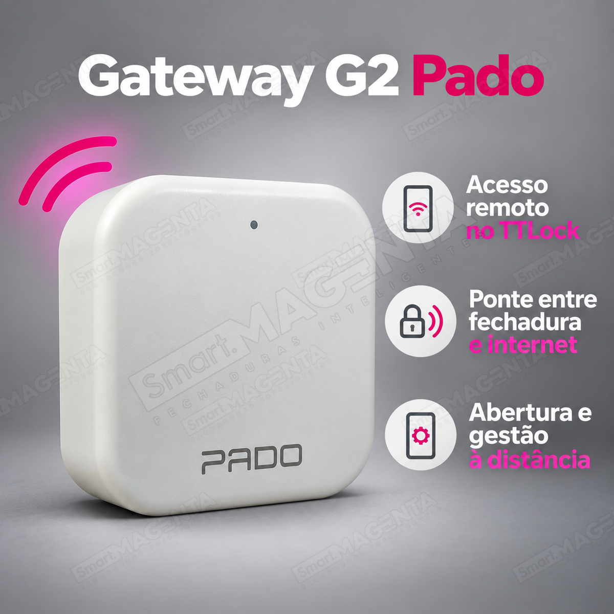 Gateway Hub G2 Pado: acesso remoto