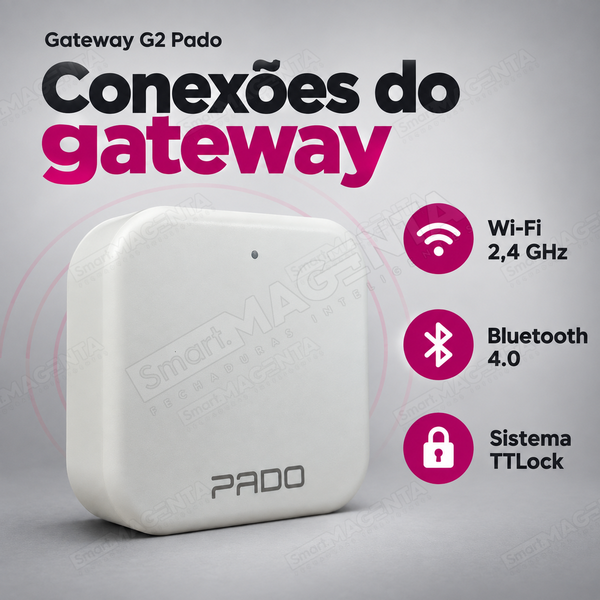 Gateway Hub G2 Pado: conectividade