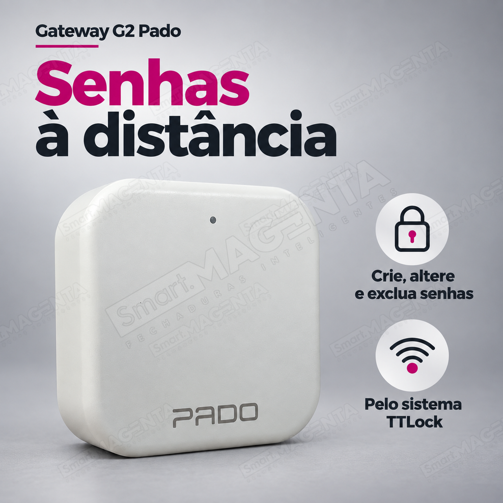 Gateway Hub G2 Pado: gestão de senhas