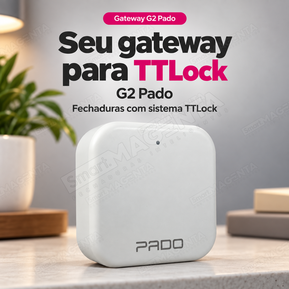 Gateway Hub G2 Pado: ecossistema TTLock