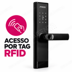 Kit Fechadura Digital Pado FDE250 + Gateway G2: tag rfid