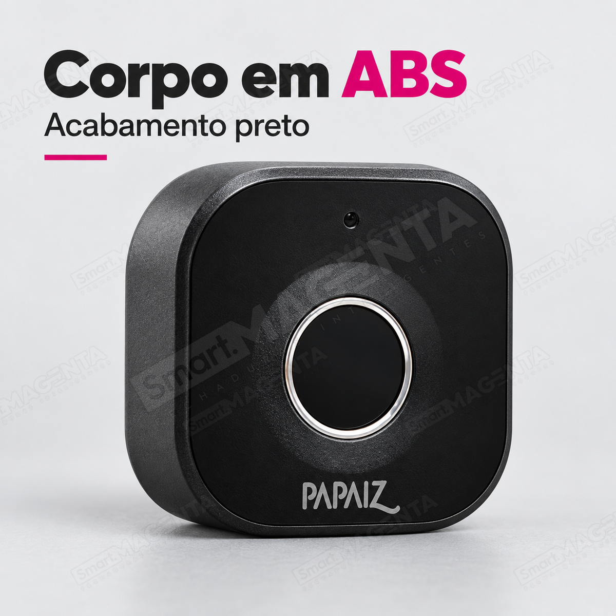 Fechadura Digital Papaiz 1001 para Móveis: corpo em abs