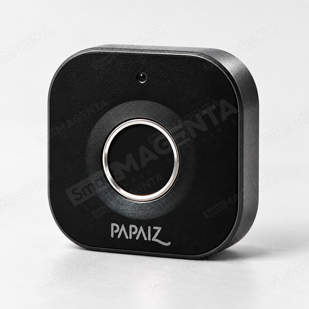 Fechadura Digital Papaiz 1001 para Móveis: detalhe do acabamento