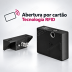 Fechadura Digital Papaiz 1002 para Móveis: abertura por cartao