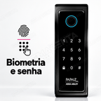 Fechadura Digital Papaiz SL140 B: formas de abertura